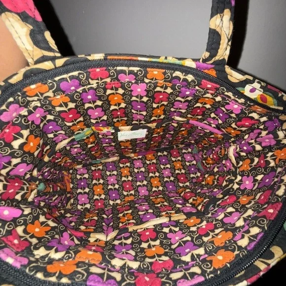 Vera Bradley Floral Patterned Tote Bag - Picture 4 of 4